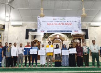 Lurah Komperta Hj. Nurhayati: Zakat Pekerja RU III Ringankan Beban Pendidikan dan Kaum Dhuafa