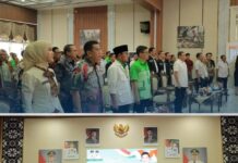 Hadiri Pelantikan Pengurus, Camat Kertapati Dorong Kolaborasi Sektor Periklanan