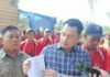 Penyidik Unit 1 Subdit Harda Ditreskrimum Polda Sumsel Melakukan Pemeriksaan Lapangan di Area Plasma Perkebunan Sawit Desa Teluk Tenggirik,