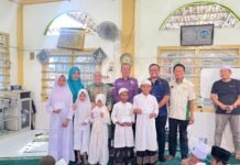 Tebar Kebahagiaan di Bulan Muharam, Lurah Akhmad Oktariansyah dampingi Ketua TP PKK Kota Palembang Kunjungi Balai Al-Qur’anul Karim 12 Ulu