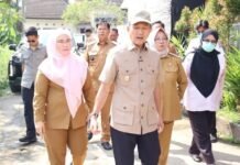 Wujud Empati Pemerintah, Sekcam Kalidoni Turut Dampingi Wali Kota Menyapa Warga yang Sedang Sakit